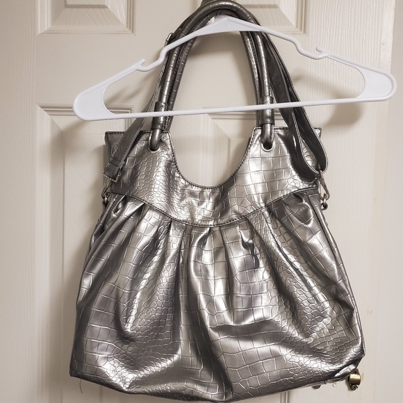 Beverly Hills Polo Club Large silver bag - Picture 1 of 7